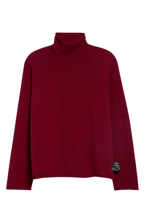Wool & Cashmere Turtleneck Sweater