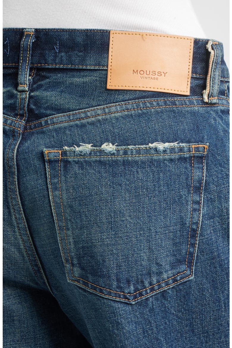 McDavid Baggy High Waist Superwide Leg Jeans, Alternate, color, DARK BLUE