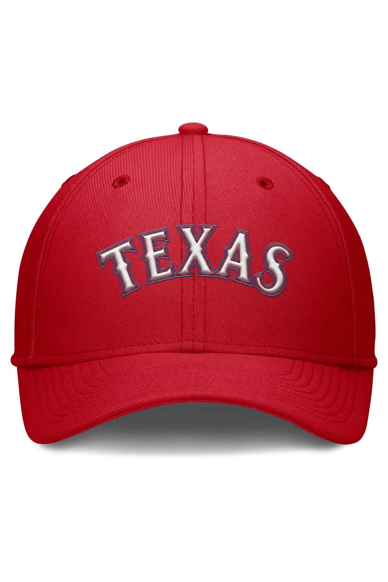 Men's Nike Red Texas Rangers Rise Performance Flex Hat, Alternate, color, Red
