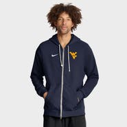 Nike Men's Nike Navy West Virginia Mountaineers 2025 Sideline Standard Issue Dri-FIT Full-Zip Hoodie