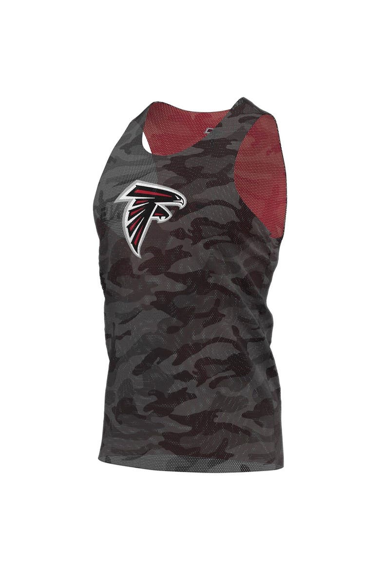 Men's FOCO Red/Gray Atlanta Falcons Reversible Mesh Tank Top, Alternate, color, Red