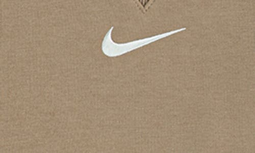 Nike Kids' Essential Fleece Sweatshirt & Joggers Set In Brown