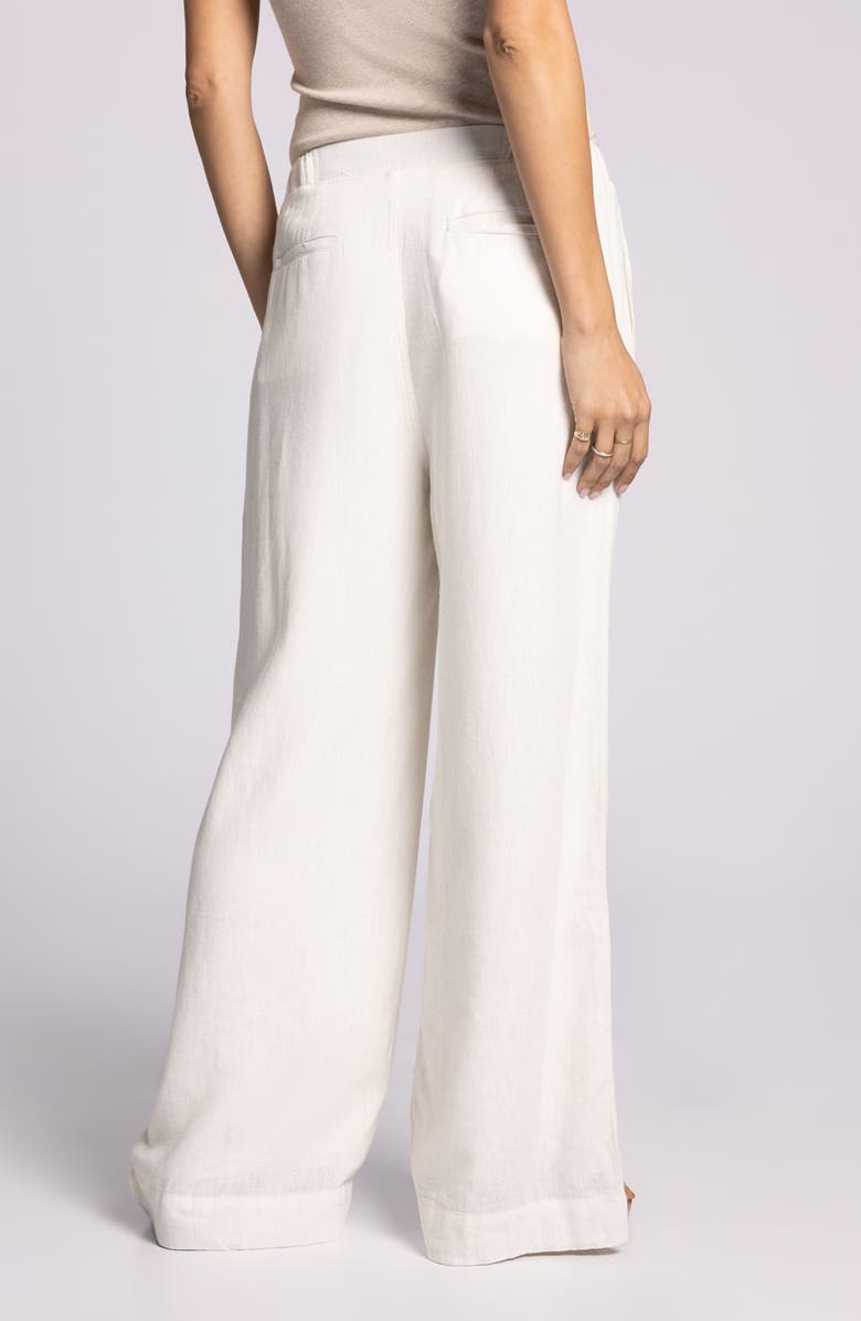 Thread & Supply Anastasia Linen Blend Wide Leg Pants, Alternate, color, White