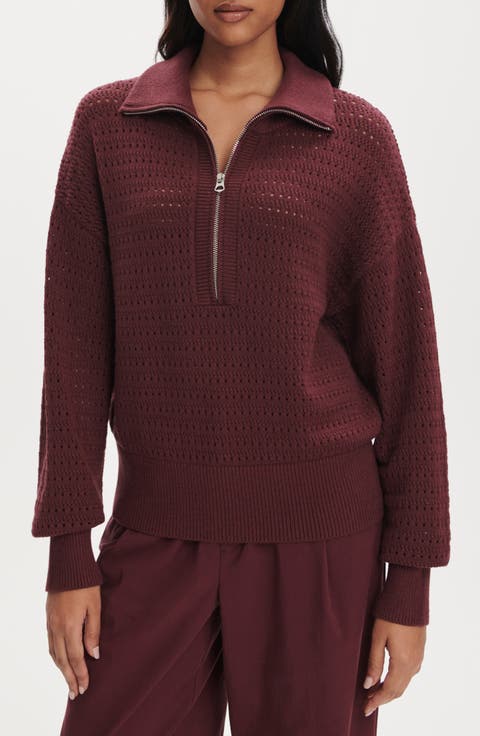 Darla Half Zip Sweater