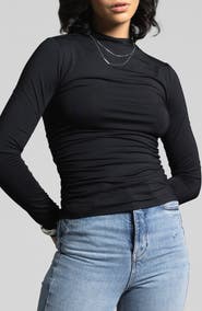 WEEKEND LOS ANGELES Rose Ruched Top