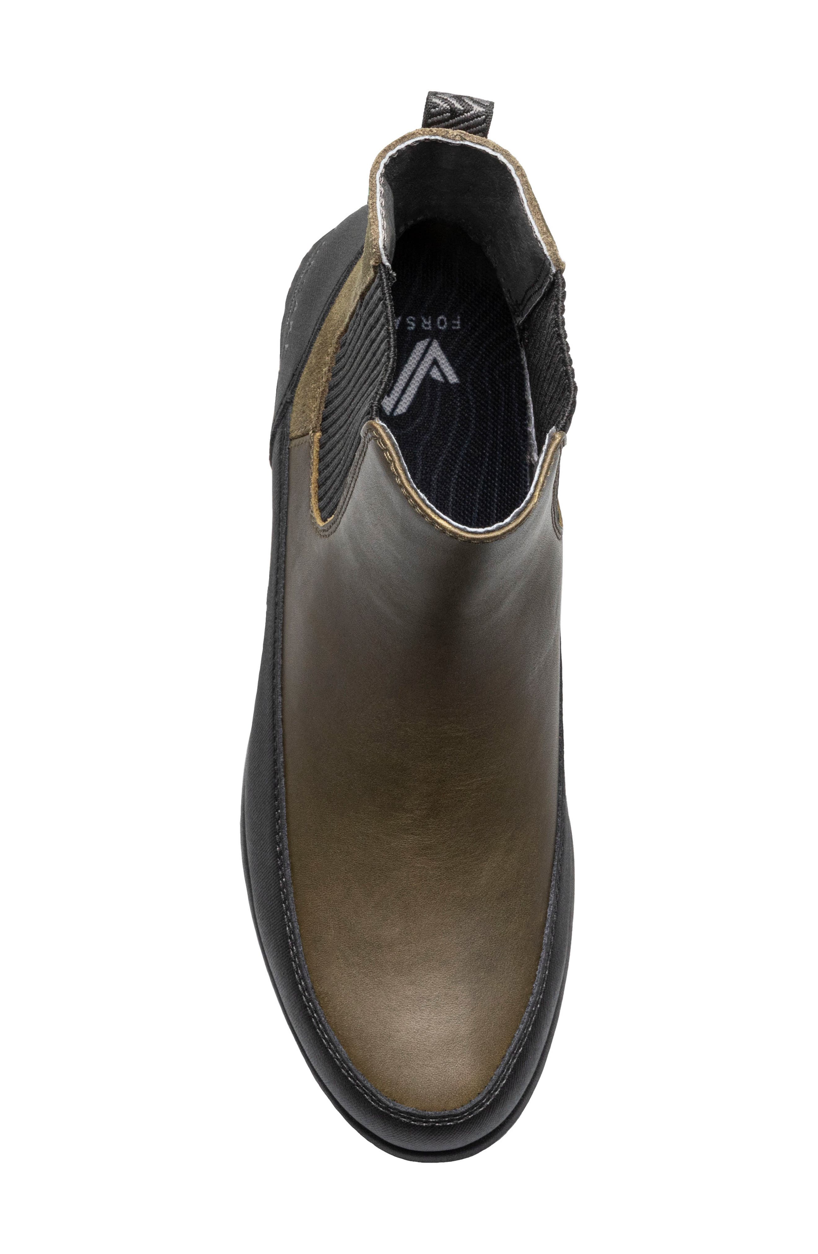 Forsake Sofia Waterproof Chelsea Boot, Alternate, color, Black Olive