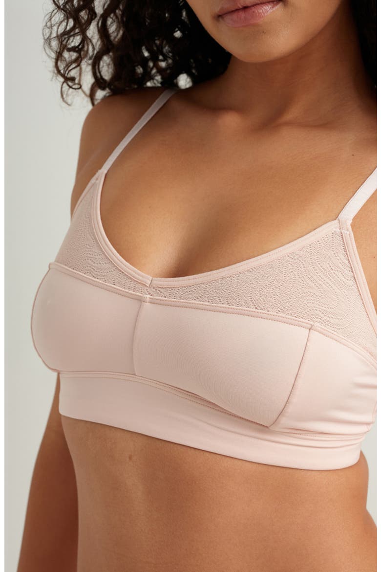 Lace Bralette, Alternate, color, QUARTZ BLUSH