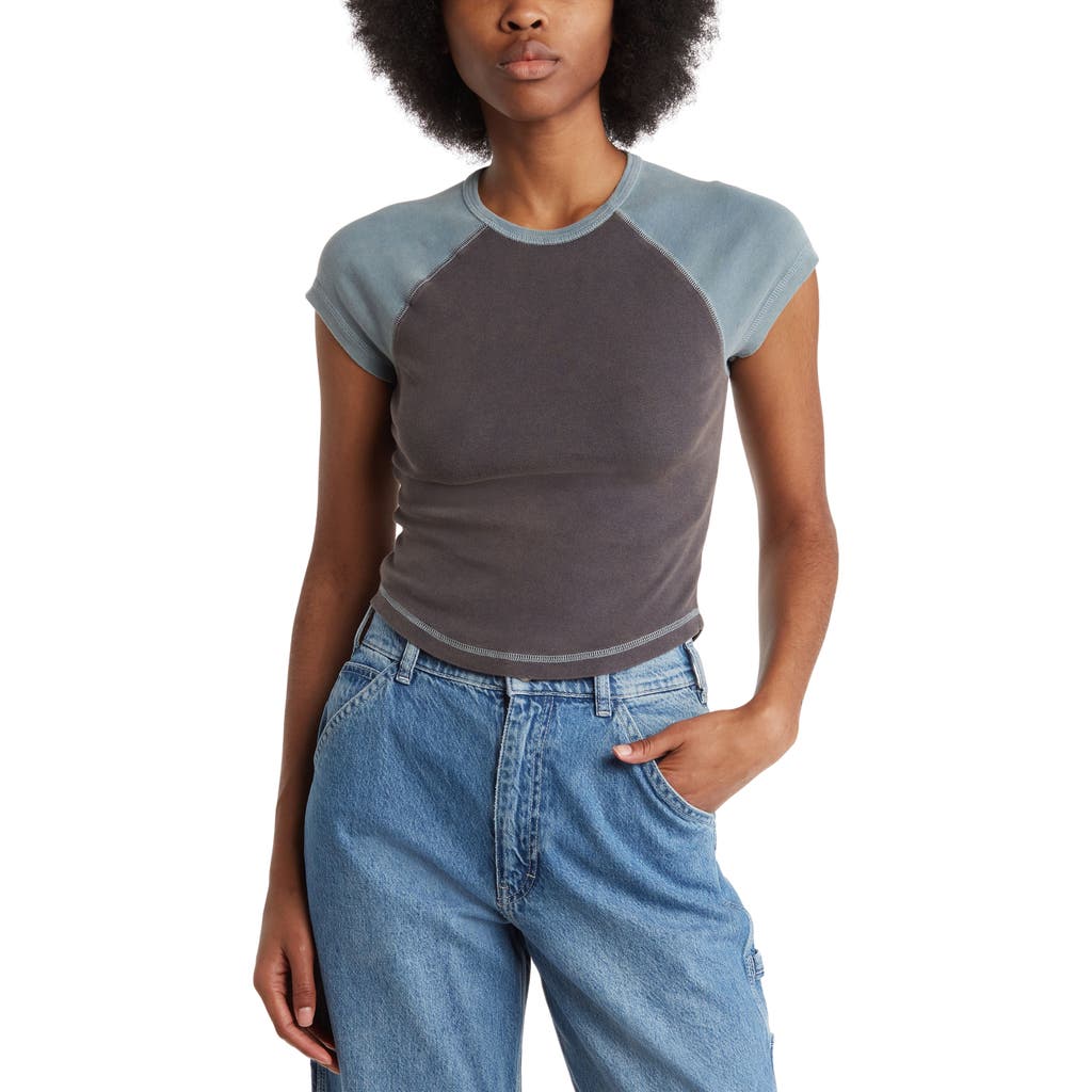Shop Bdg Urban Outfitters Contrast Raglan Sleeve T-shirt