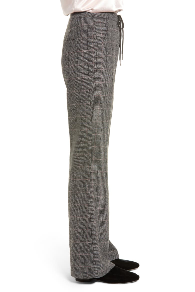 Lyra Plaid Stretch Pants, Alternate, color, MULTI