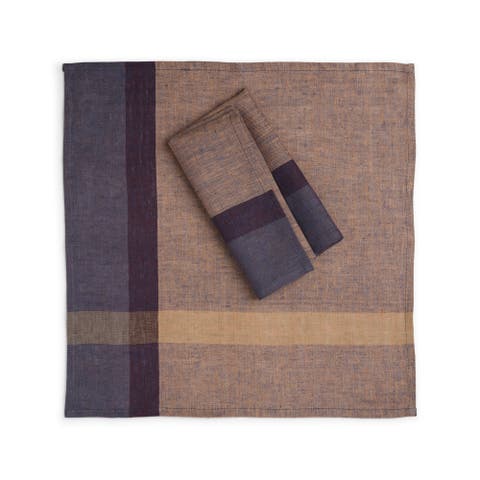 Hinterland Handwoven Linen Napkins - Set of 2