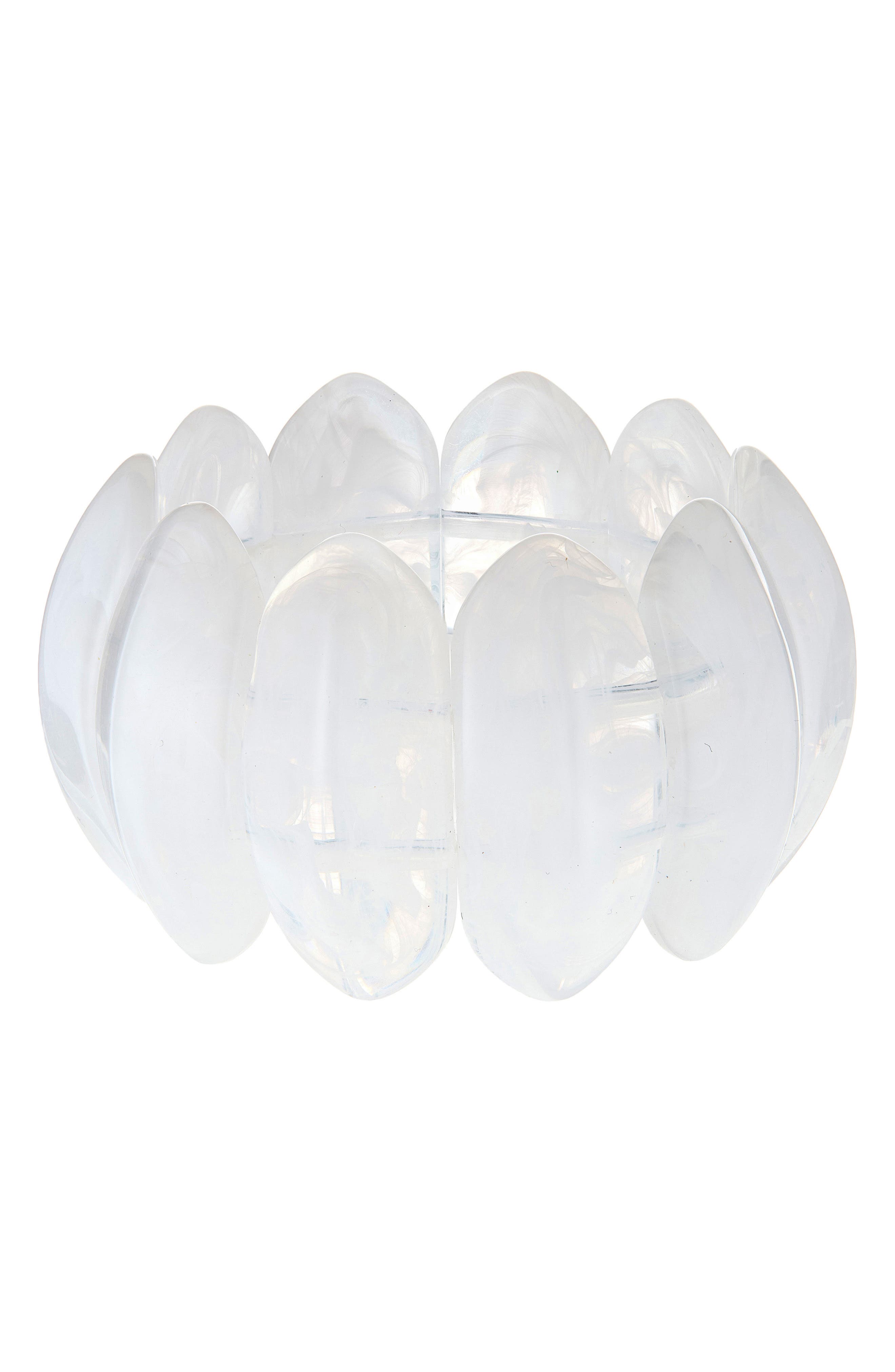 Tasha Resin Marble Stretch Bracelet