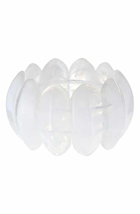 Tasha Resin Marble Stretch Bracelet