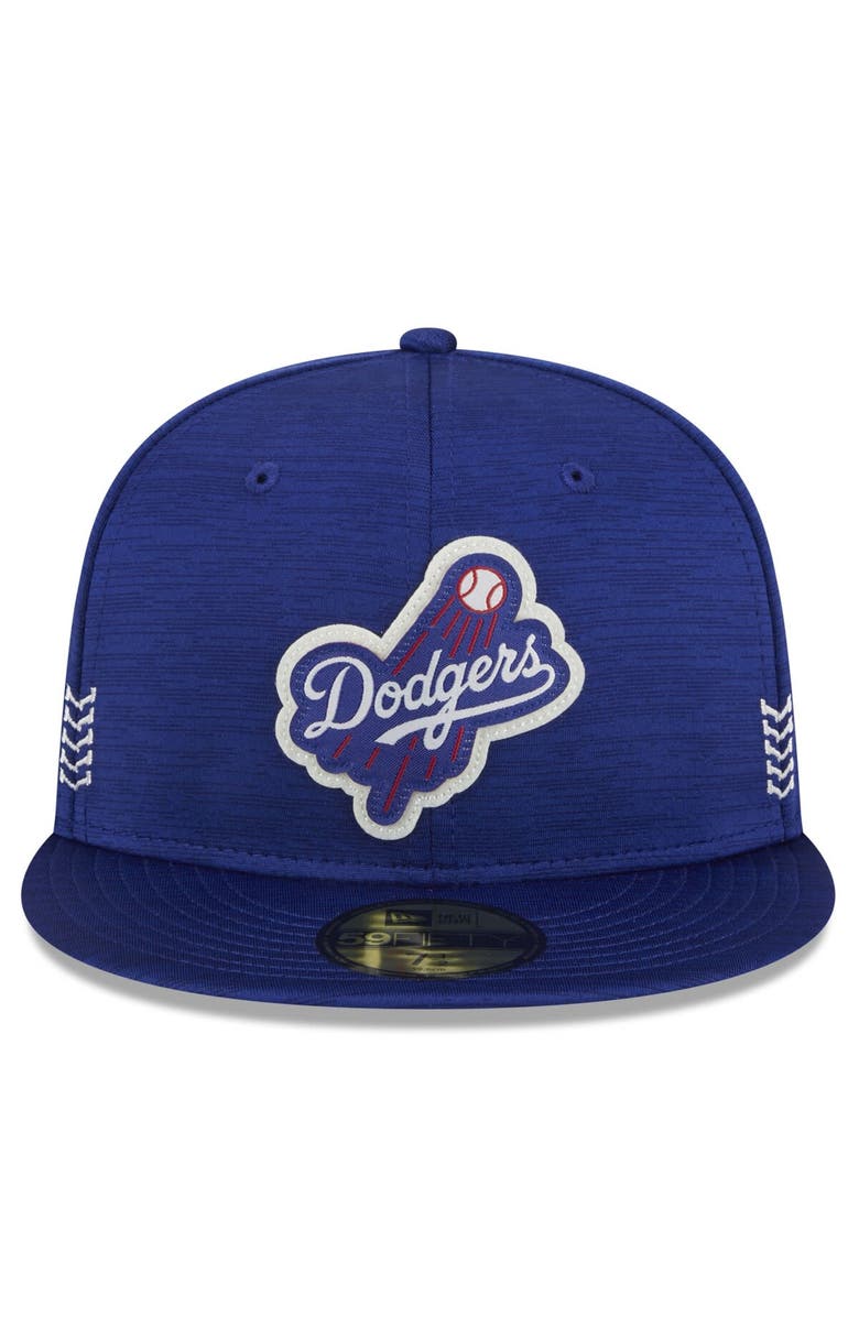New Era Men's New Era Royal Los Angeles Dodgers 2024 Clubhouse 59FIFTY Fitted Hat, Alternate, color, Royal
