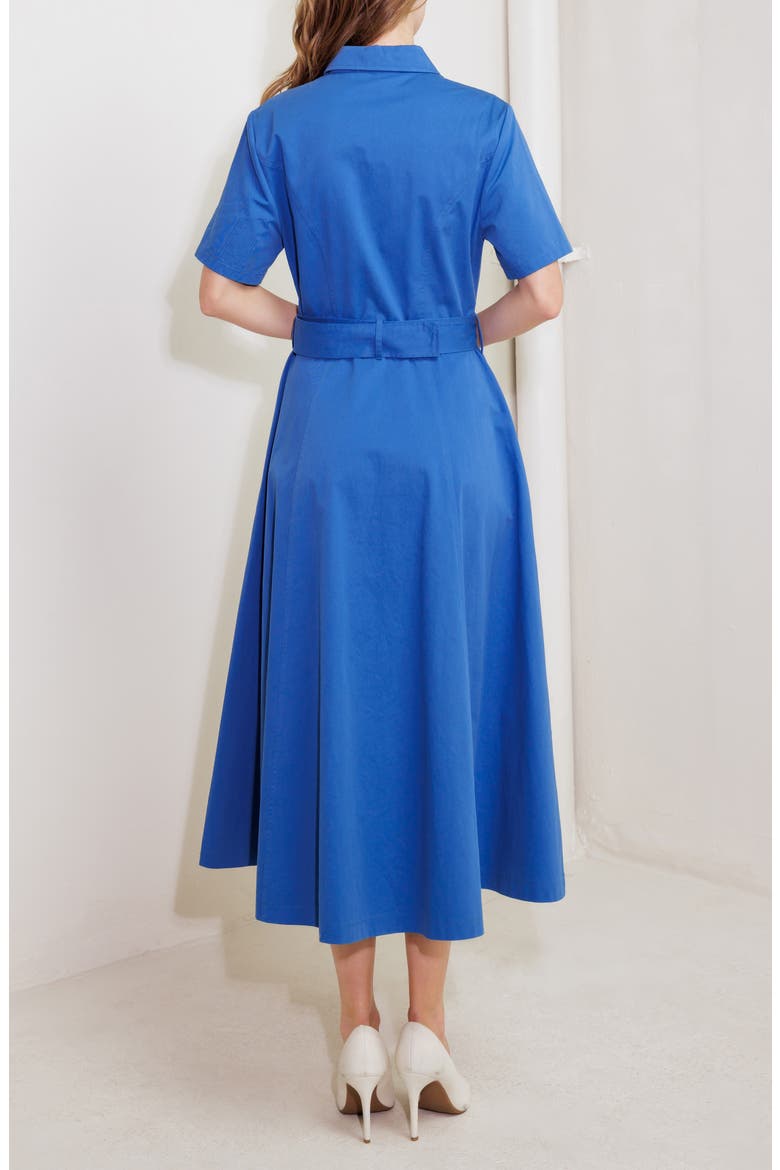 A-Line Shirtdress, Alternate, color, BLUE