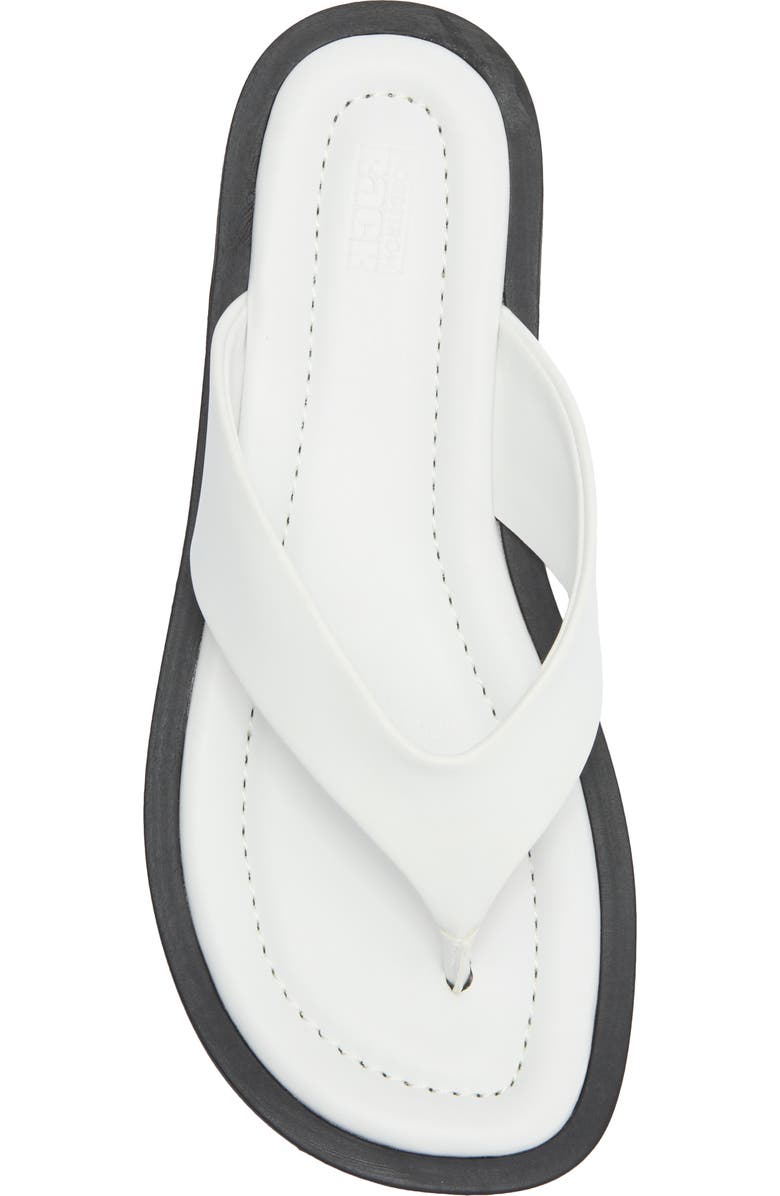 NORDSTROM RACK Coco Flat Sandal, Alternate, color, White