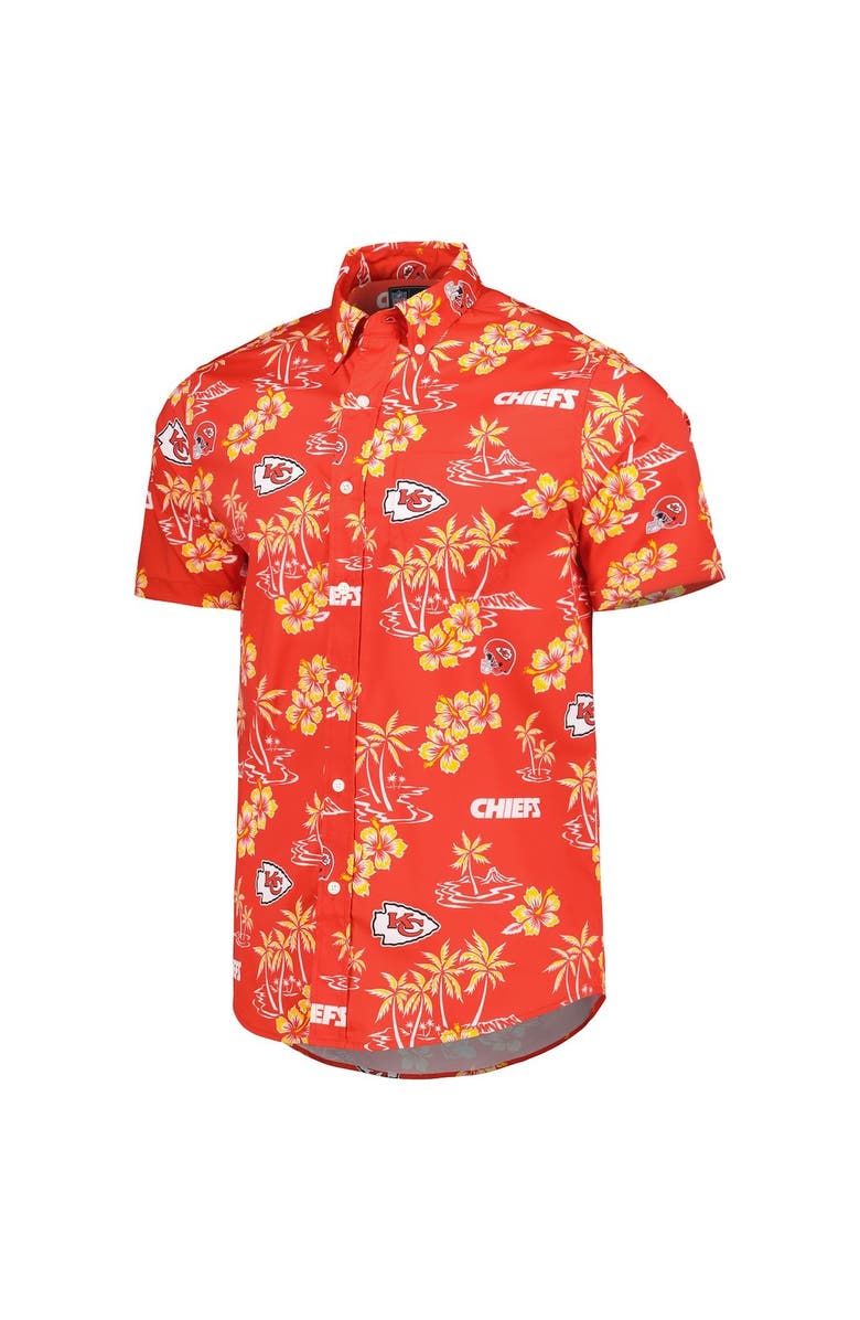 Reyn Spooner Men's Reyn Spooner Red Kansas City Chiefs Kekai Button-Up Shirt, Alternate, color, 