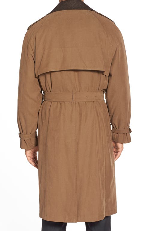 London Fog 'iconic' Trench Coat In British Khaki