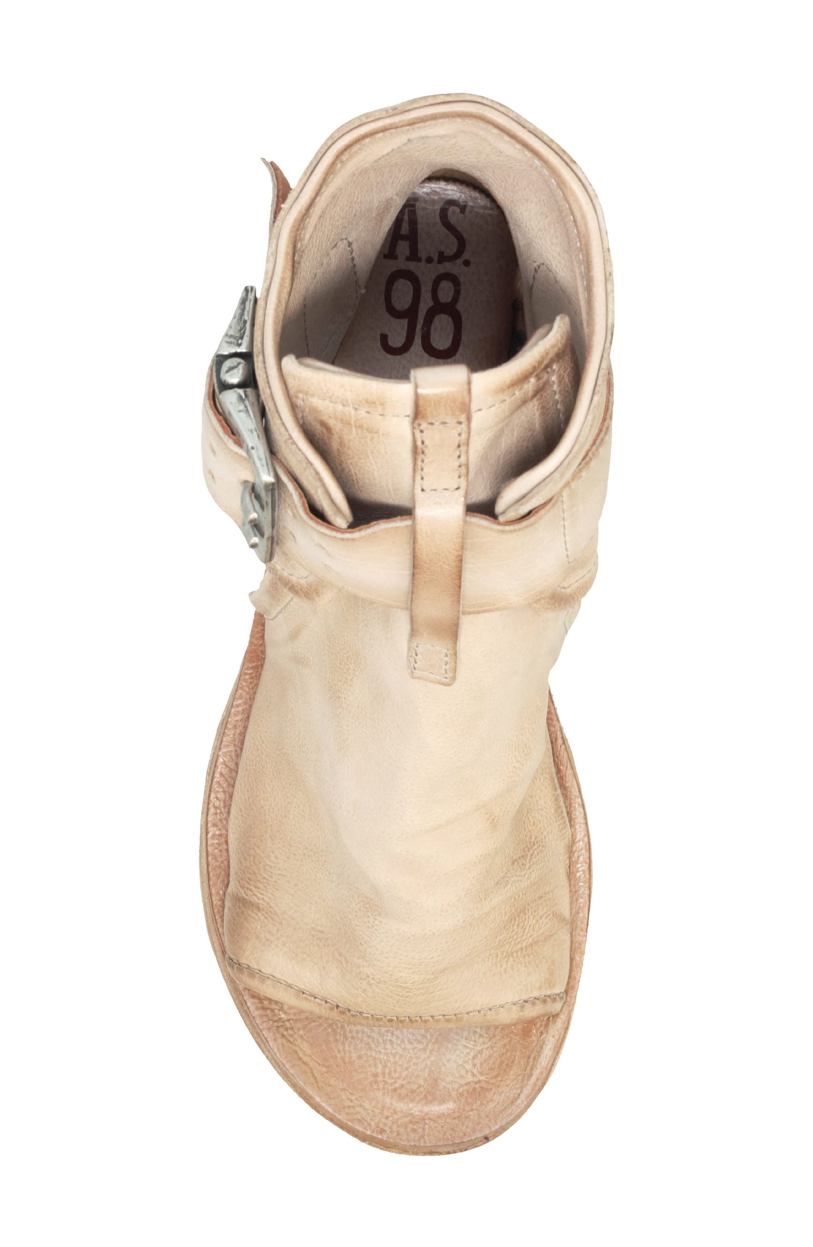 Naya Wedge Sandal, Alternate, color, BONE