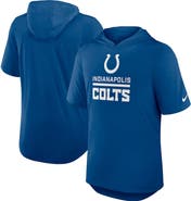 Nike Men's Nike Royal Indianapolis Colts Lockup Tri-Blend Hoodie T-Shirt