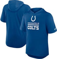 Nike Men's Nike Royal Indianapolis Colts Lockup Tri-Blend Hoodie T-Shirt