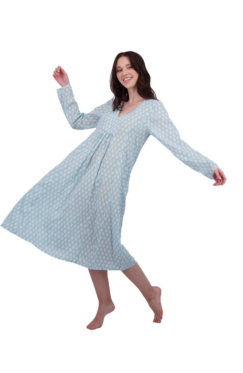 Mer St. Barth Women's "Le Reve" St Barth Caftan Seafoam Booty, Main, color, Blue