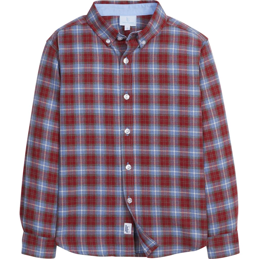 Little English Kids' Button Down Shirt in Stafford Plaid