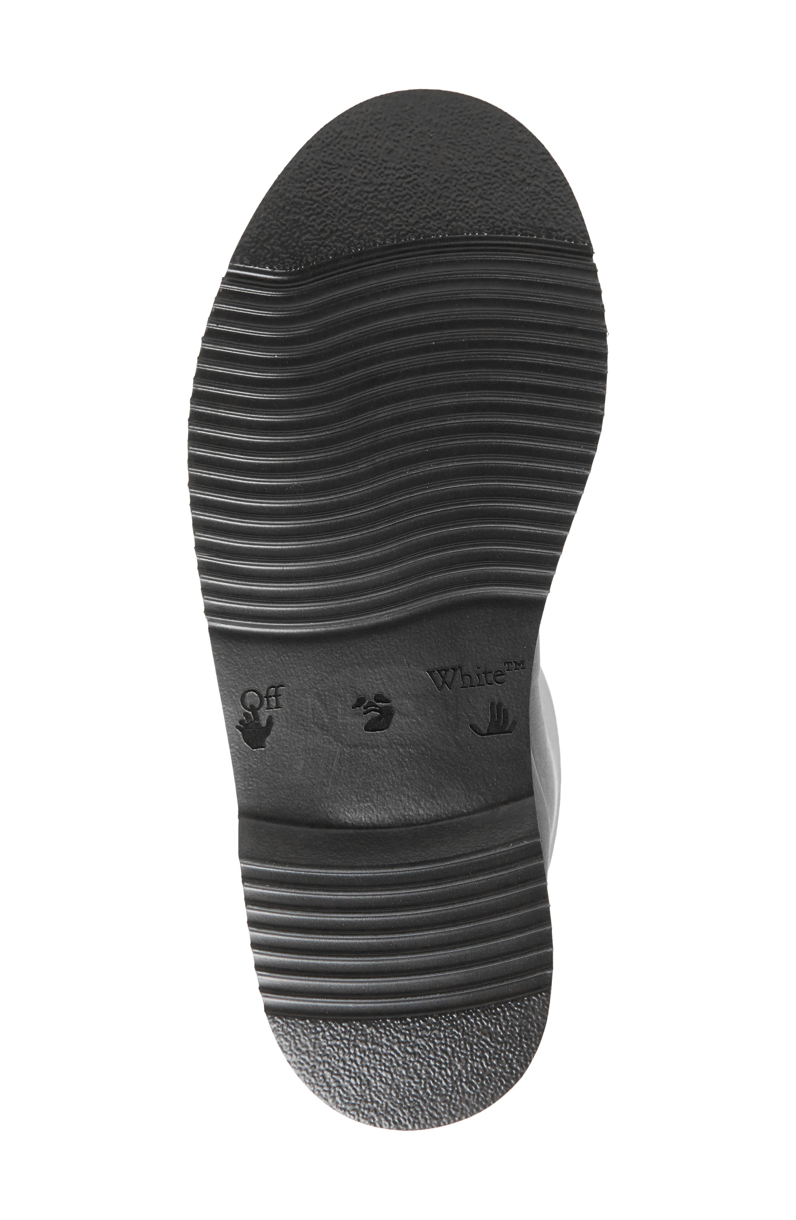 Off-White Quote Rain Boot, Alternate, color, 