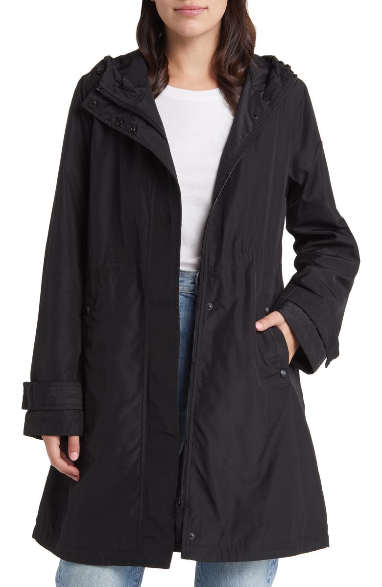 Sam Edelman Storm Hooded Rain Jacket, Alternate, color, 