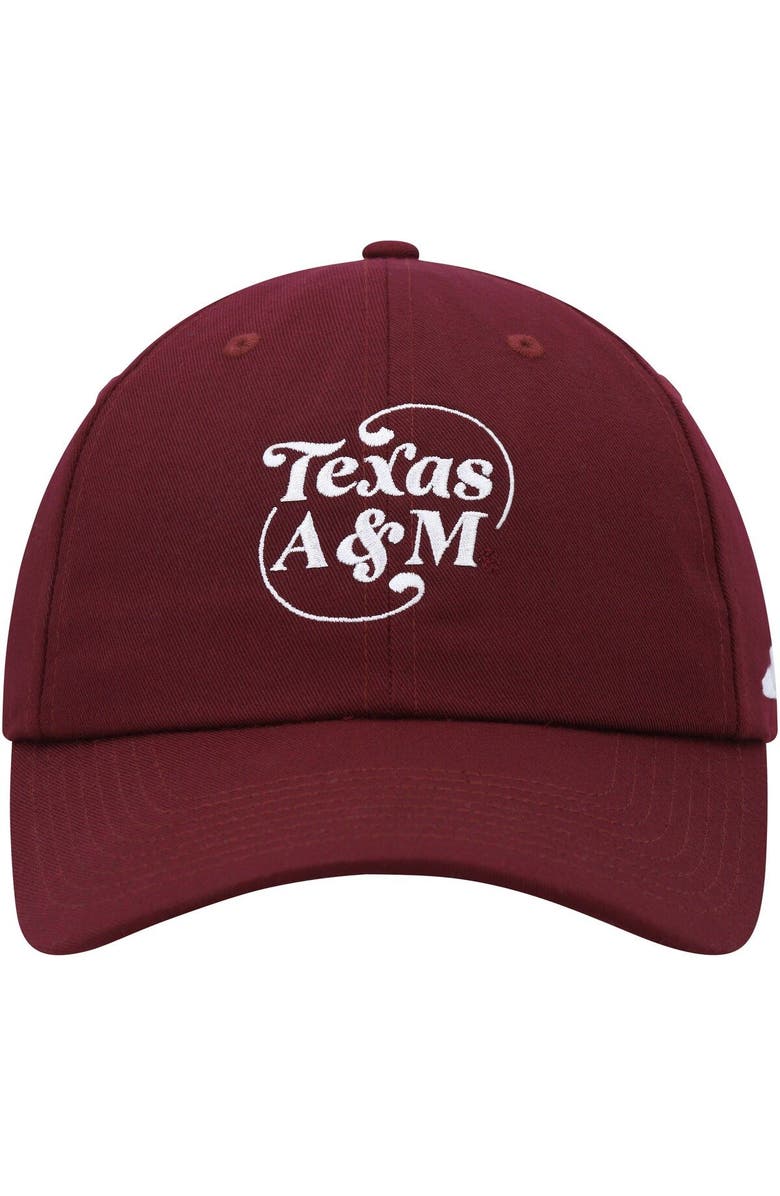 adidas Men's adidas Maroon Texas A&M Aggies Slouch Adjustable Hat, Alternate, color, Maroon