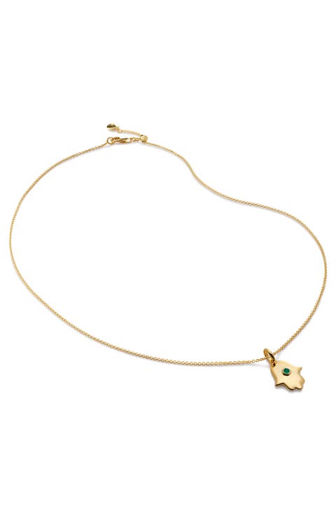 Talismans Hamsa Pendant Necklace