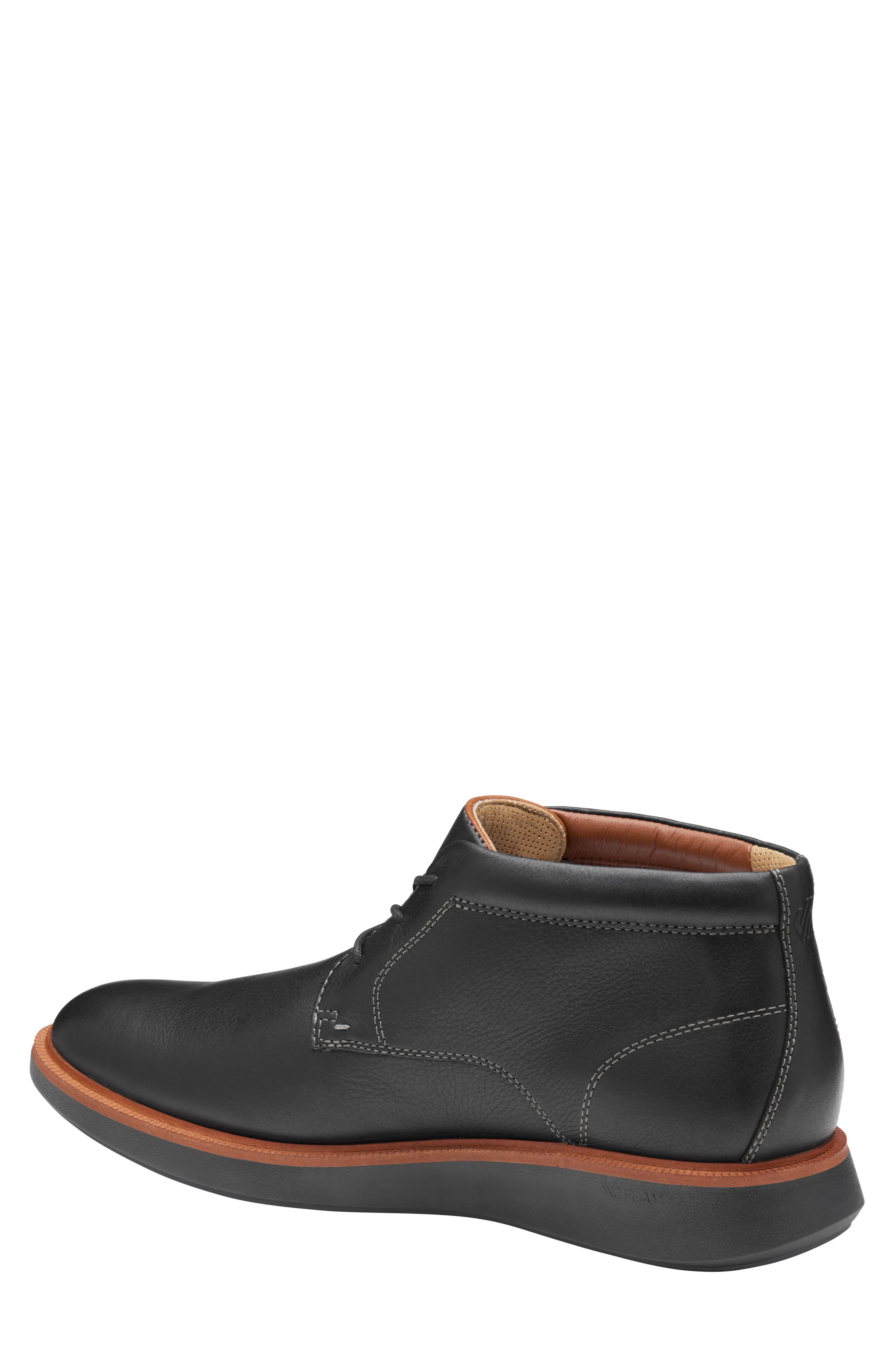 Johnston & Murphy Parker Waterproof Chukka Boot, Alternate, color, Black Waterproof Full Grain