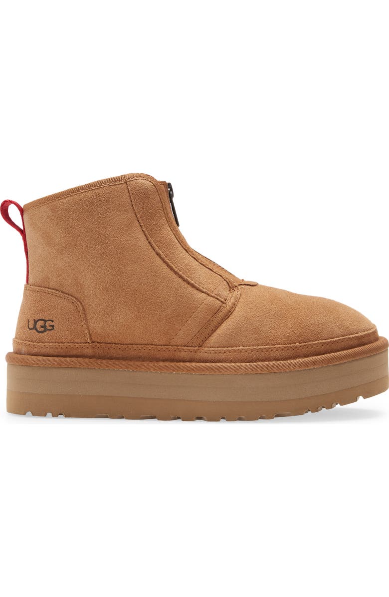 UGG<sup>®</sup> Neumel Genuine Shearling Lined Platform Bootie, Alternate, color,