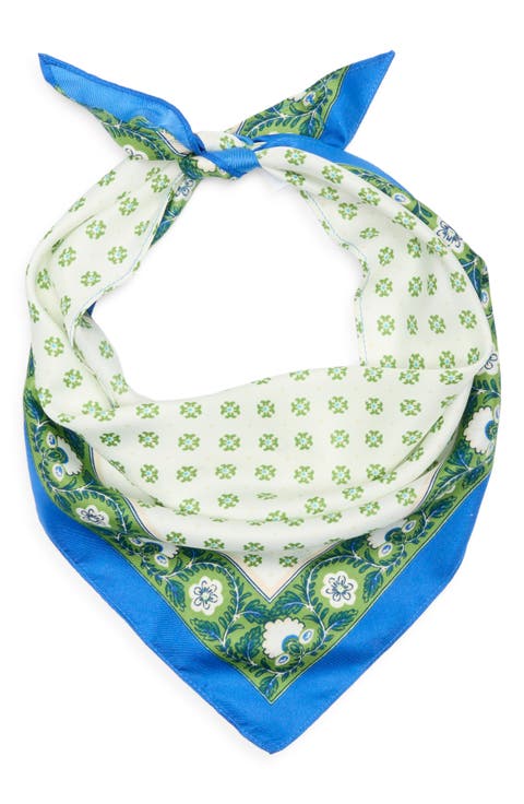 Block Print Triangular Scarf