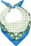BCBGeneration Block Print Triangular Scarf