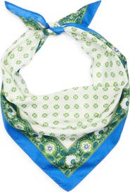 BCBGeneration Block Print Triangular Scarf