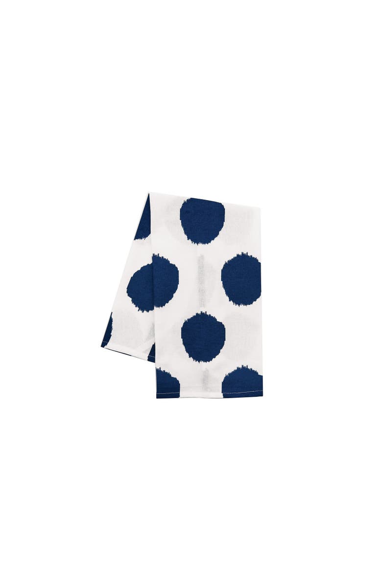 carol & frank Indigo Dot Towel, Alternate, color, Blue
