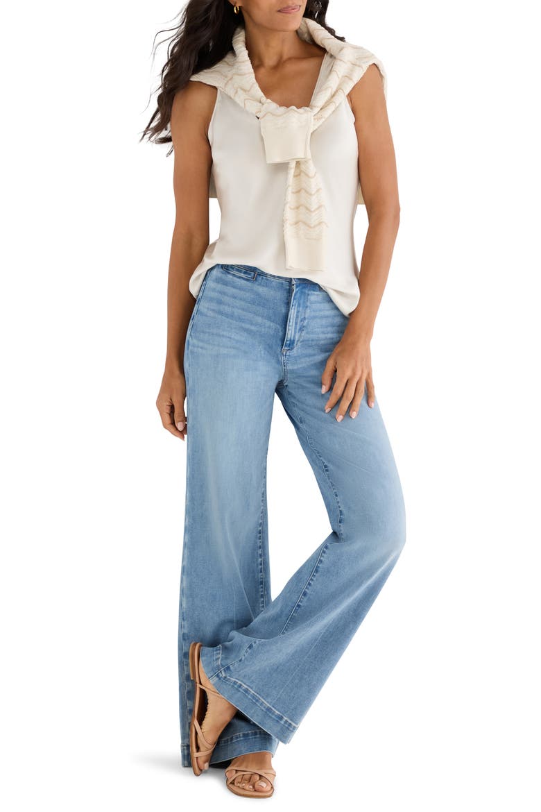 Day Gloss Scoop Neck Tank, Alternate, color, COCONUT