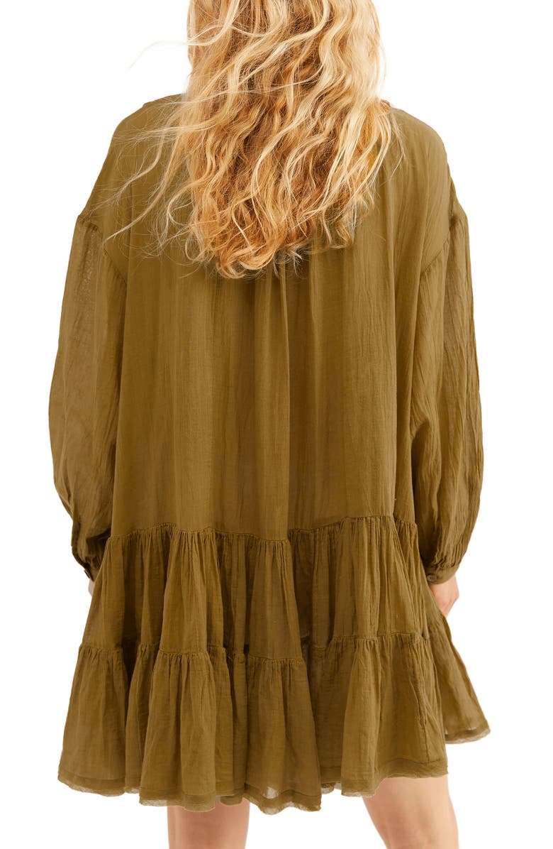 Free People Endless Summer by Free People Something Special Long Sleeve Minidress, Alternate, color,