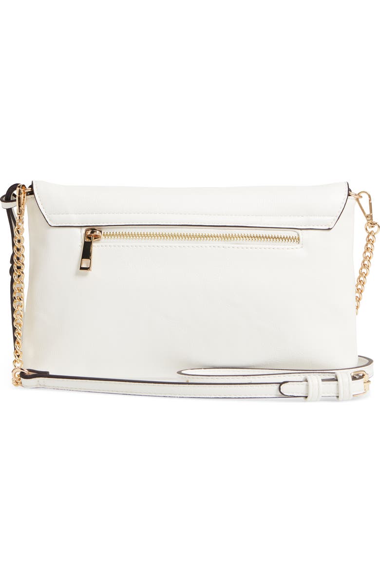 Sole Society Faux Leather Clutch, Alternate, color,