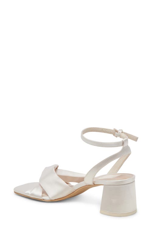 Dolce Vita 'brenna' Pump In Ivory Satin
