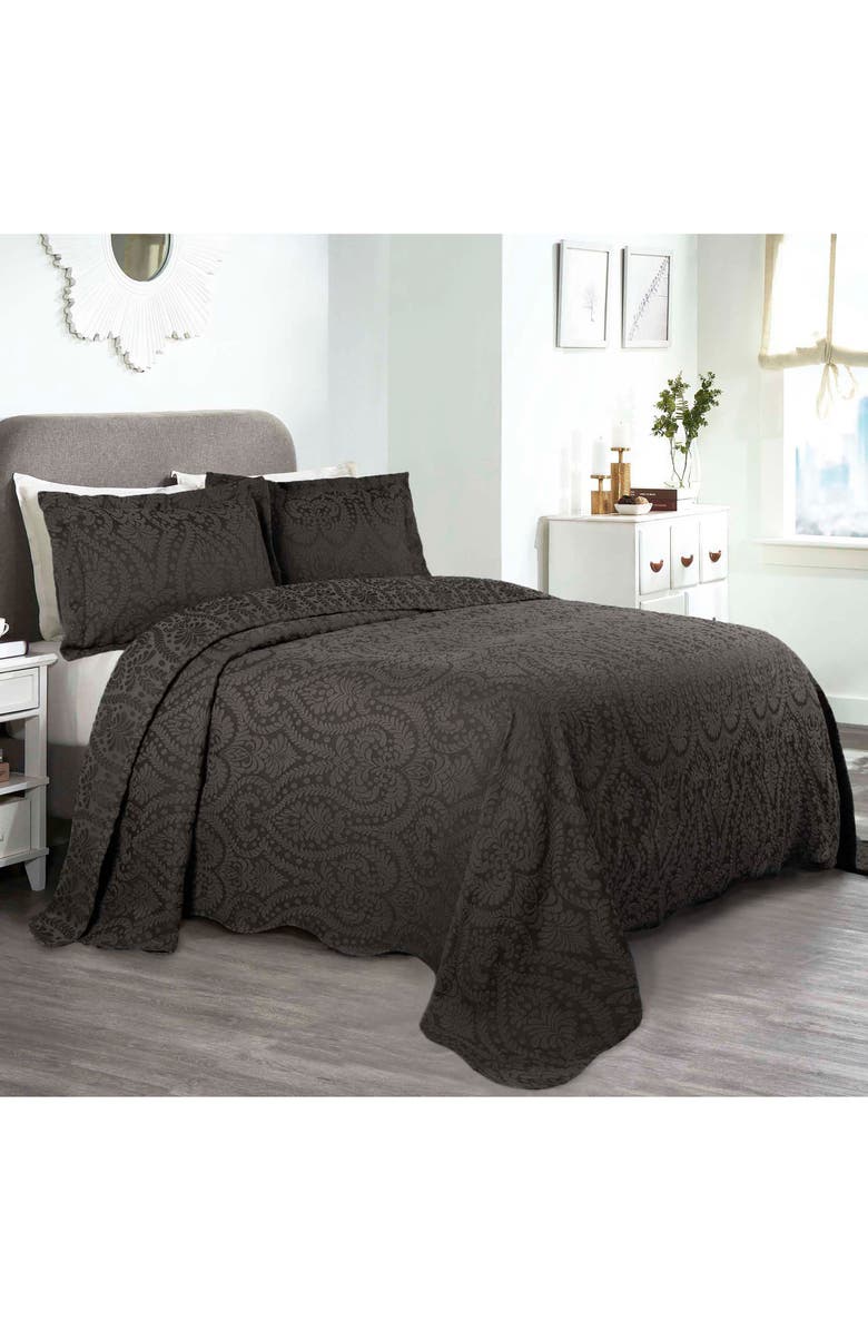 Superior Aspen Cotton Blend Comforter Set, Alternate, color, Charcoal