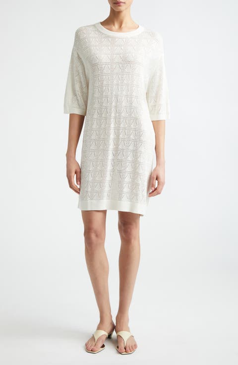 Armas Shell Knit T-Shirt Dress