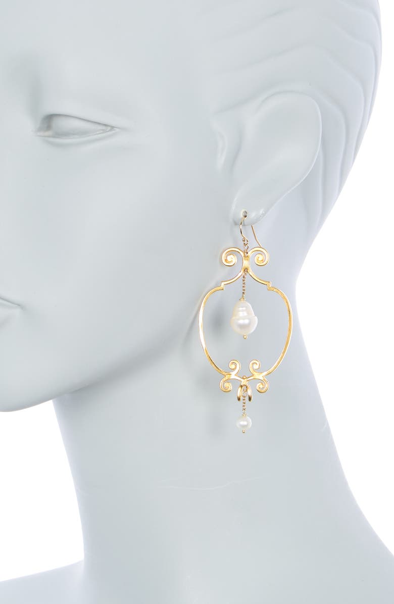 Alexis Bittar Ornate Beaded Drop Earrings, Main, color, 