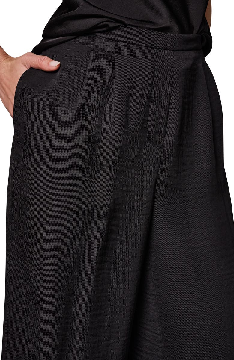 Donna Karan New York Pleat Front Wide Leg Pants, Alternate, color, 