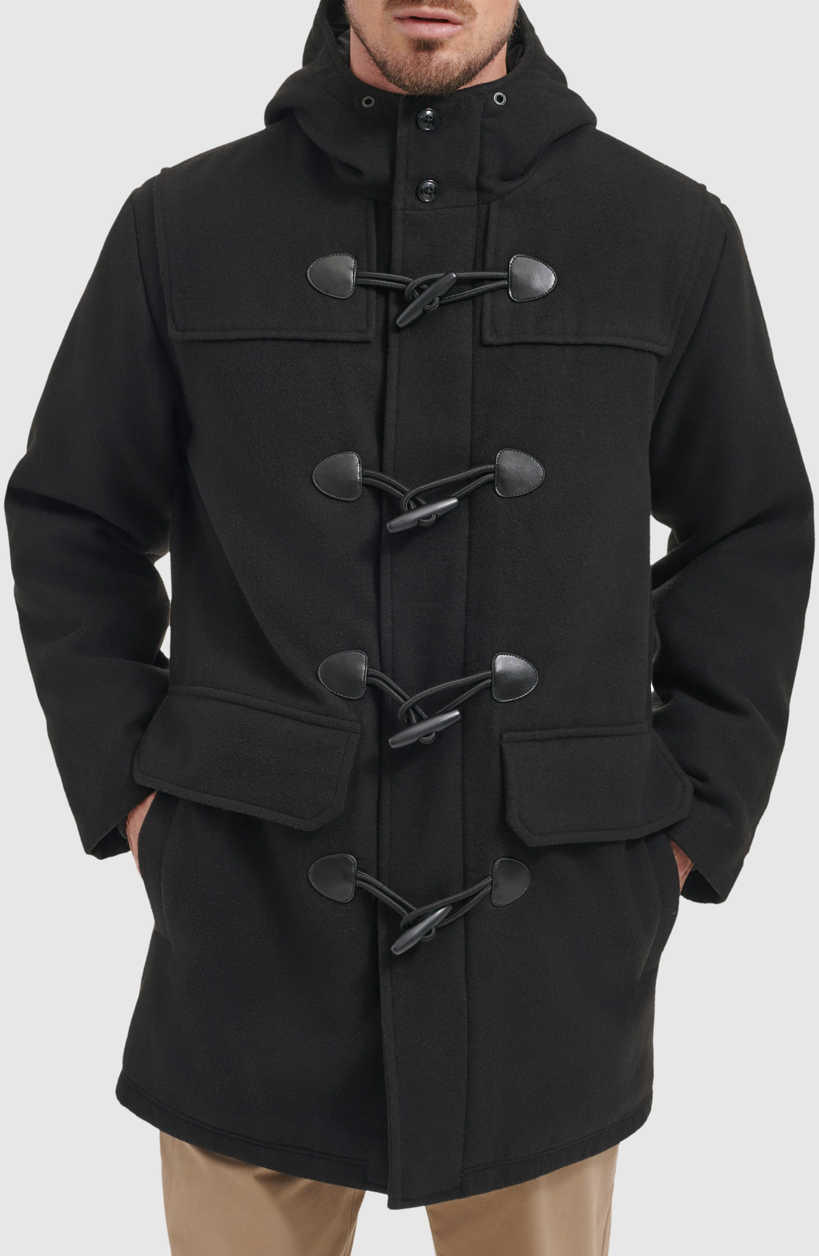 Hooded Toggle Coat