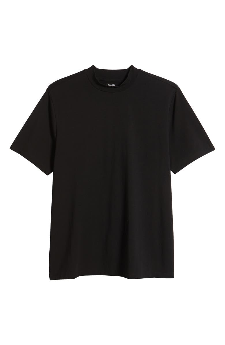 Open Edit Mock Neck T-Shirt, Alternate, color, 