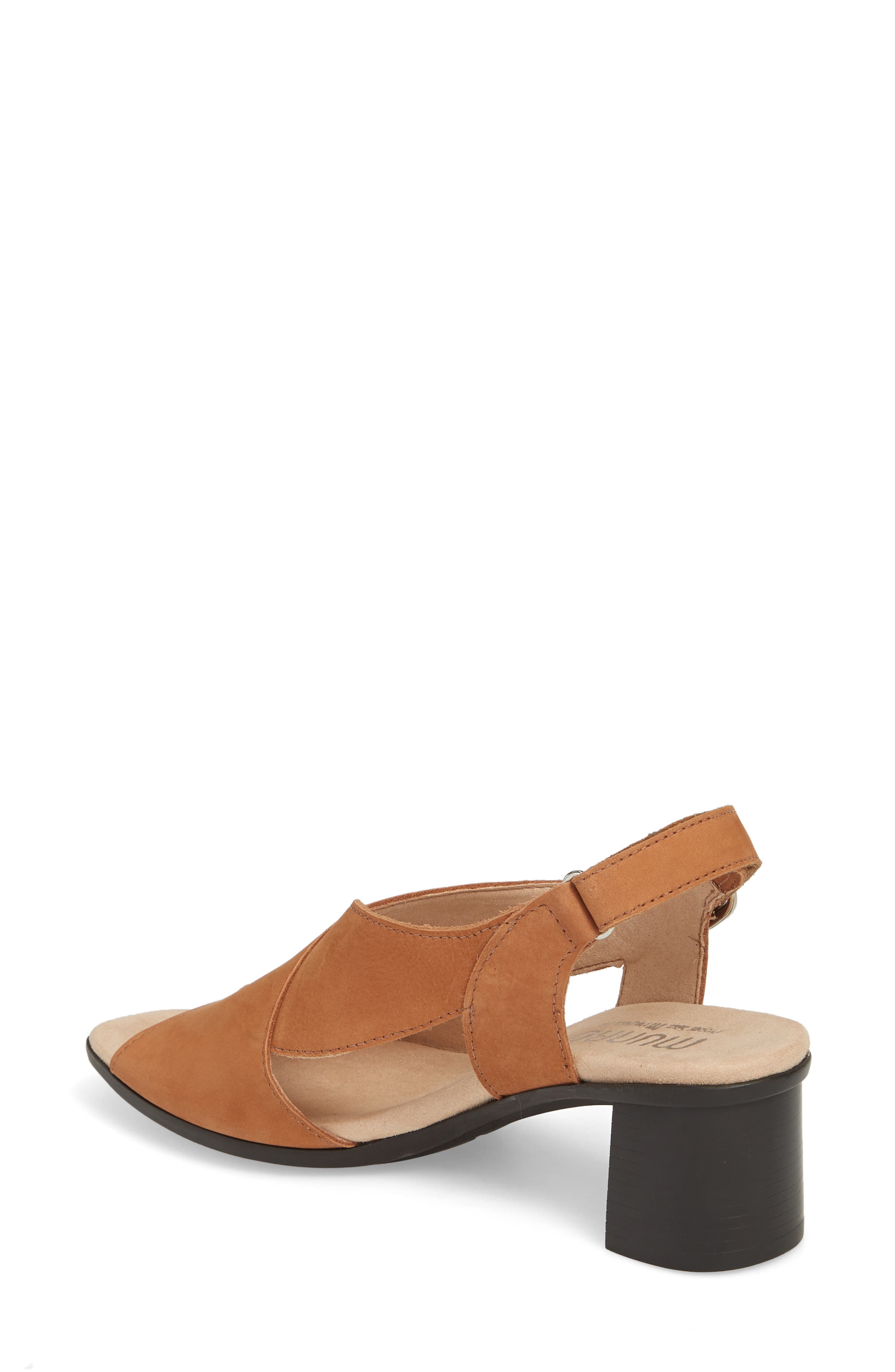 Laine Block Heel Sandal - Multiple Widths Available, Alternate, color, BROWN NUBUCK LEATHER