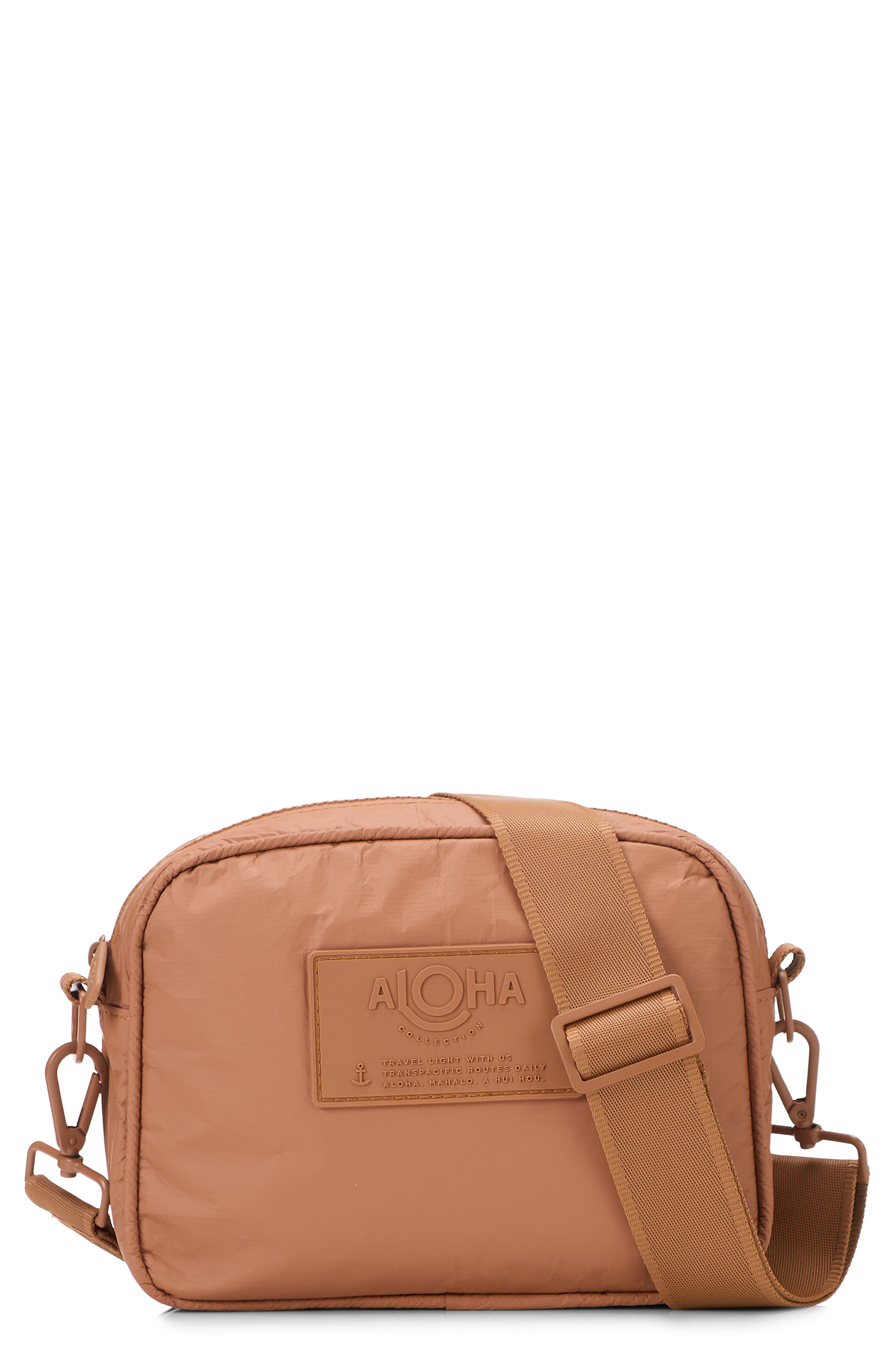 Aloha Collection Le Tour Water Resistant Tyvek<sup>®</sup> Crossbody Bag, Main, color, 