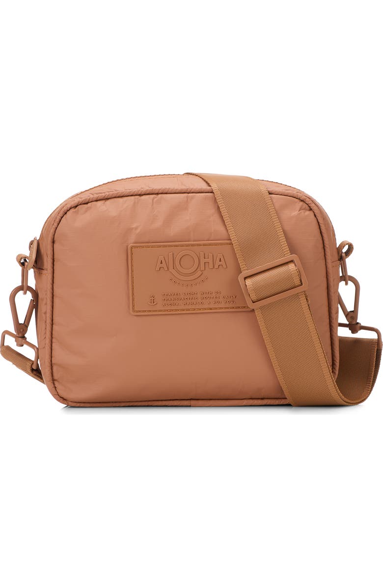 Aloha Collection Le Tour Water Resistant Tyvek<sup>®</sup> Crossbody Bag, Main, color,