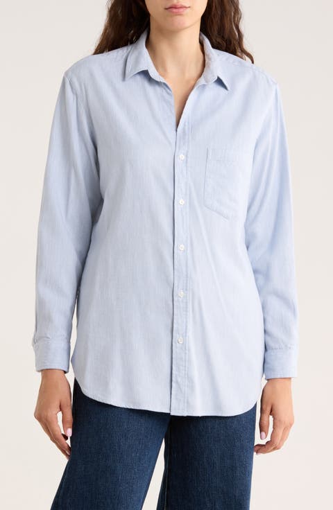 Joedy Boyfriend Button-Up Shirt
